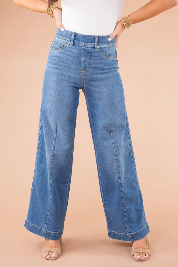WW |  Jeans - Klassiker - Blau Denim, Vielseitigs Design - Alltagstauglich für Damen