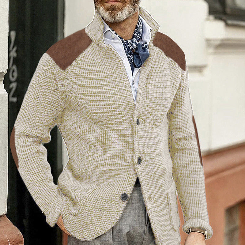 WW | Strickjacke mit Stehkragen