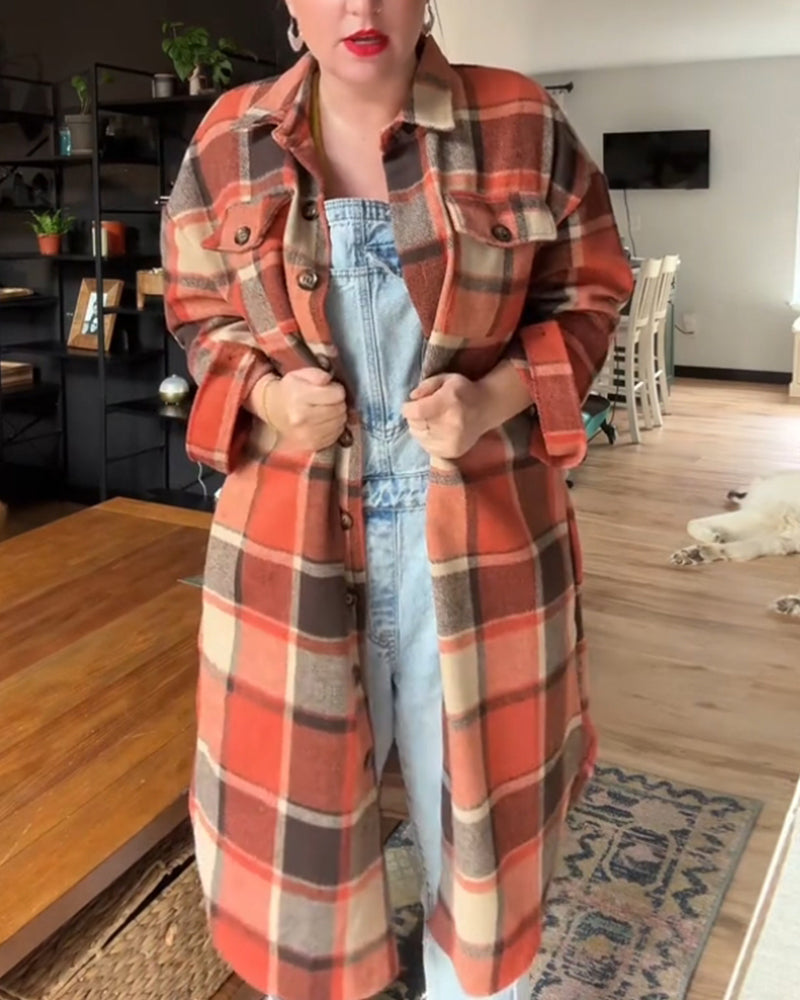WW | Comfortable Long-Sleeved Coat