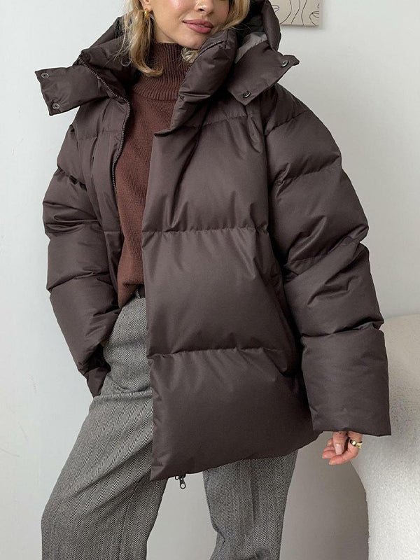 WW | Women's Warm Hooded Puffer Jacket