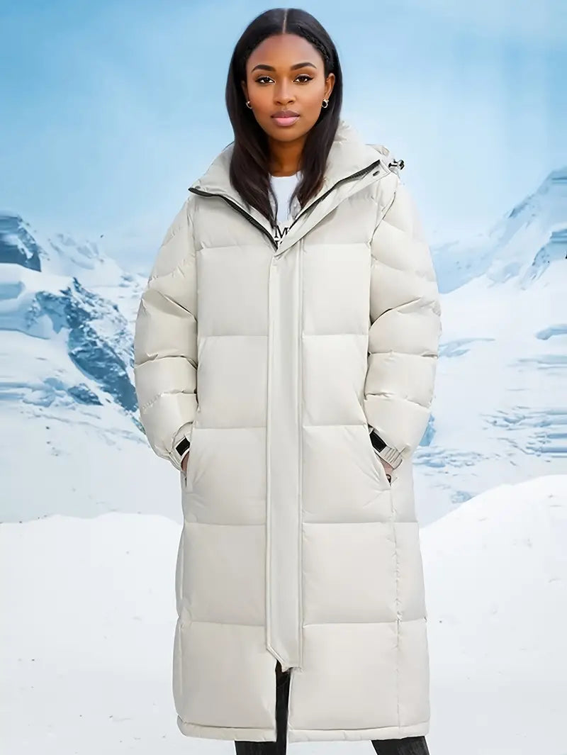 WW | Long Winter Down Parka for Women - Perfect for Outdoor Activities