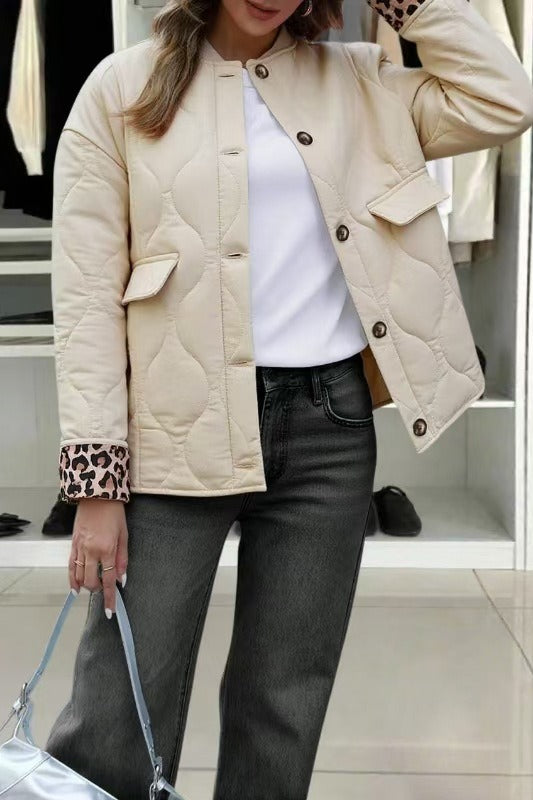 WW | Leopard Print Relaxed Jacket