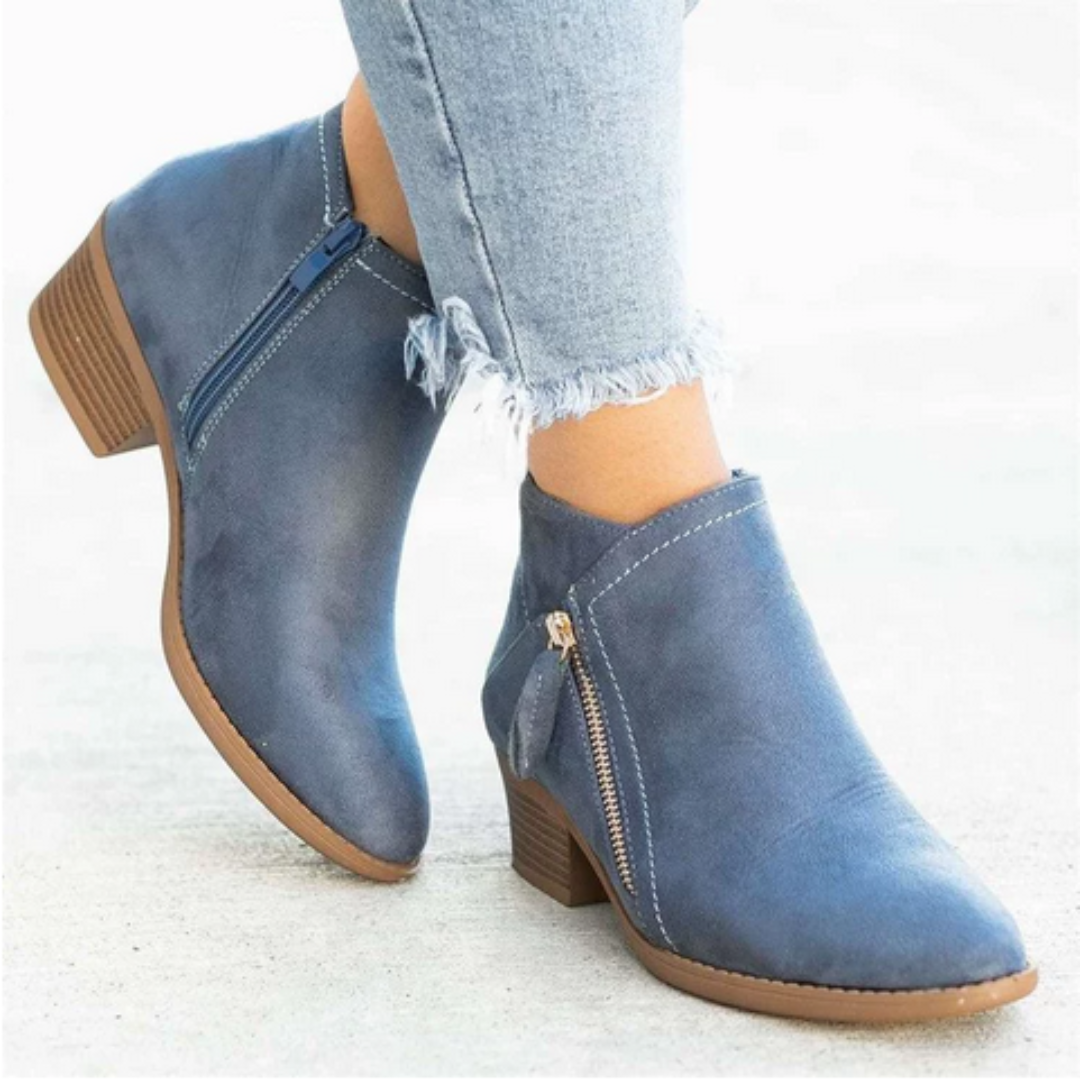 WW | Schicke Leder-Stiefeletten für den Alltagstil