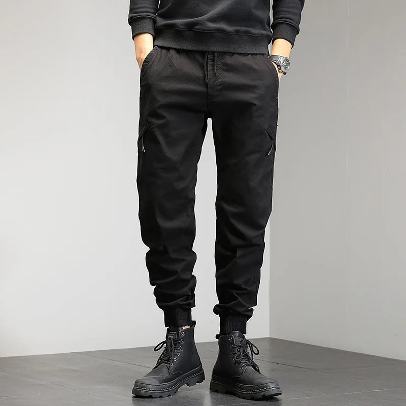 Casual multi-pocket trousers