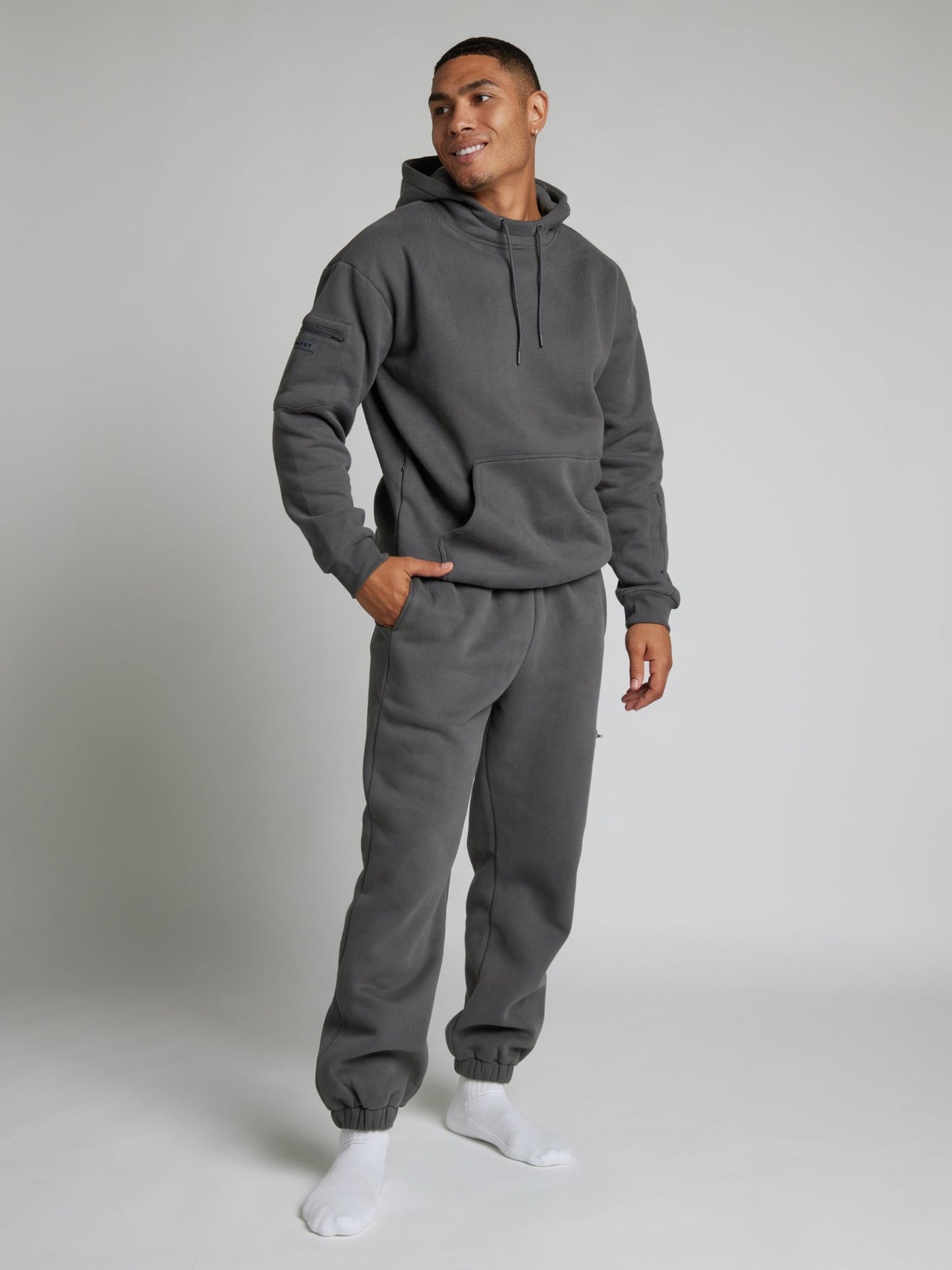 WW | Cozy travel hoodie with airplane mode graphic