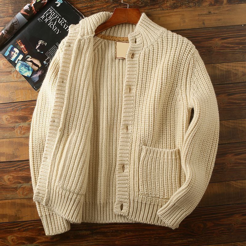 WW | Strickpullover mit Knopfverschluss für Herren