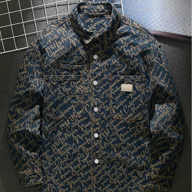 WW | Herren Freizeitjacke - Bedrucktes Design