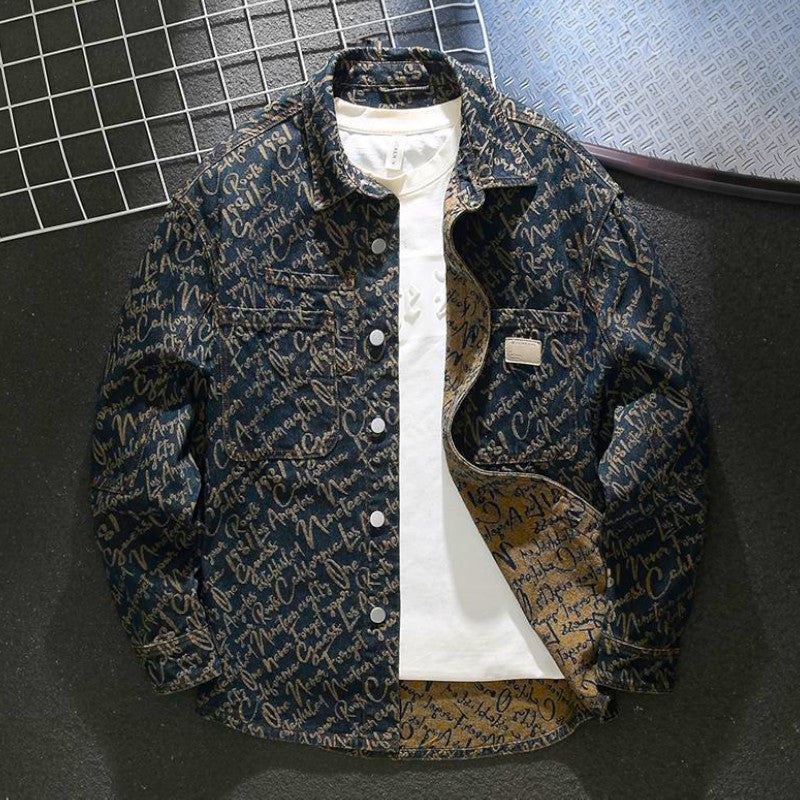 WW | Herren Freizeitjacke - Bedrucktes Design