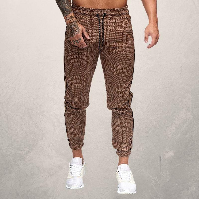WW | Jogginghose Slim Fit Elastischer Bund Mit Kordelzug Strukturiertes Material Seitenstreifen