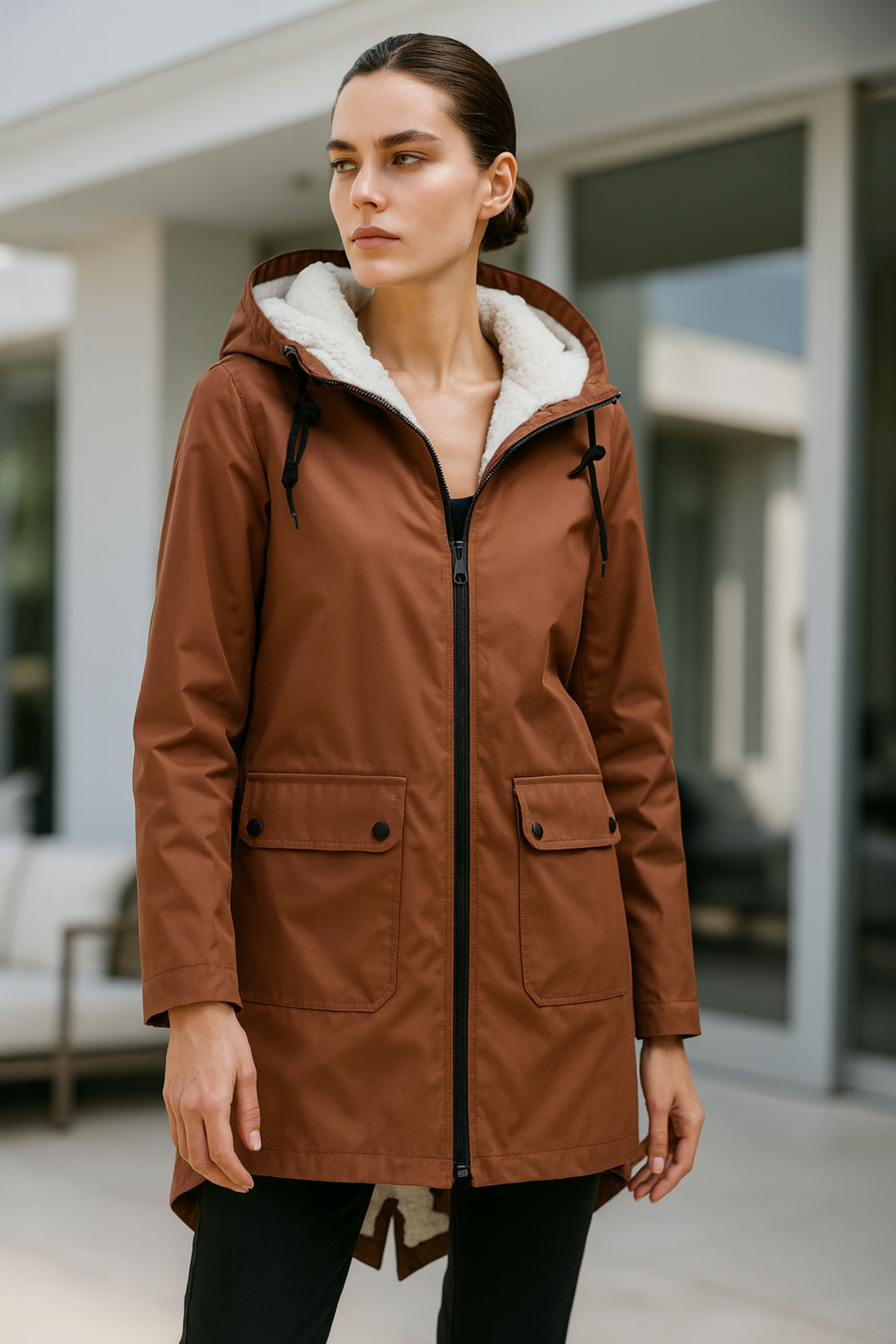 Pauline | Waterproof & Windproof Rain Jacket