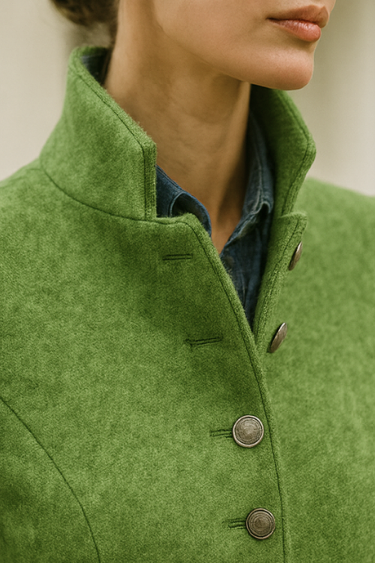 Valerie | High-Neck Cardigan