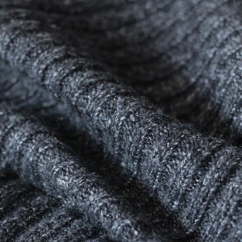 WW | wintergrauer Strickpullover wollene Cardigans Übergrößen Cape warme Mäntel