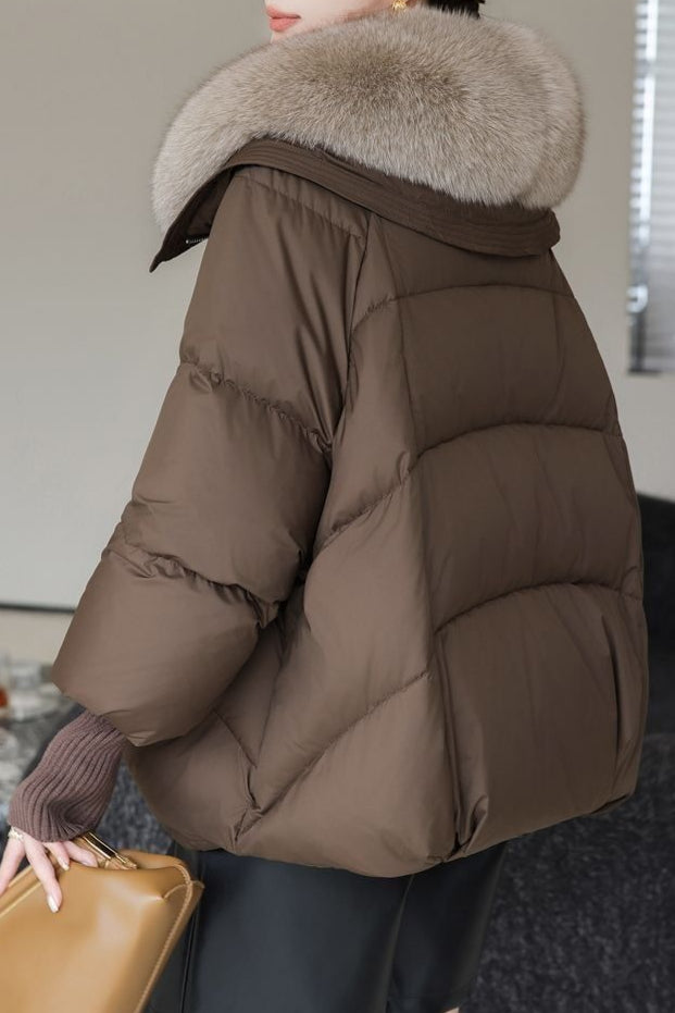 WW | Revers Cropped Puffer Jacket