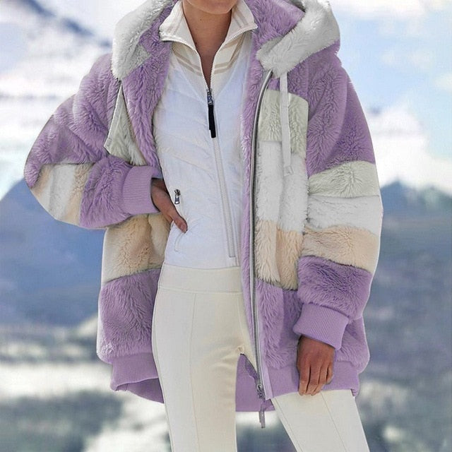 WW | Fleecejacke mit Kapuze