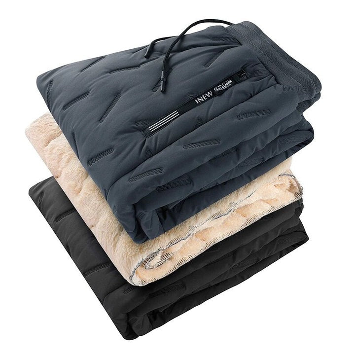 WW | Men's Double-Layer Pants - Fleece Lined & Stylish Design