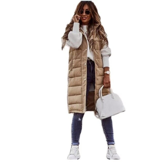 WW | Sleeveless long coat
