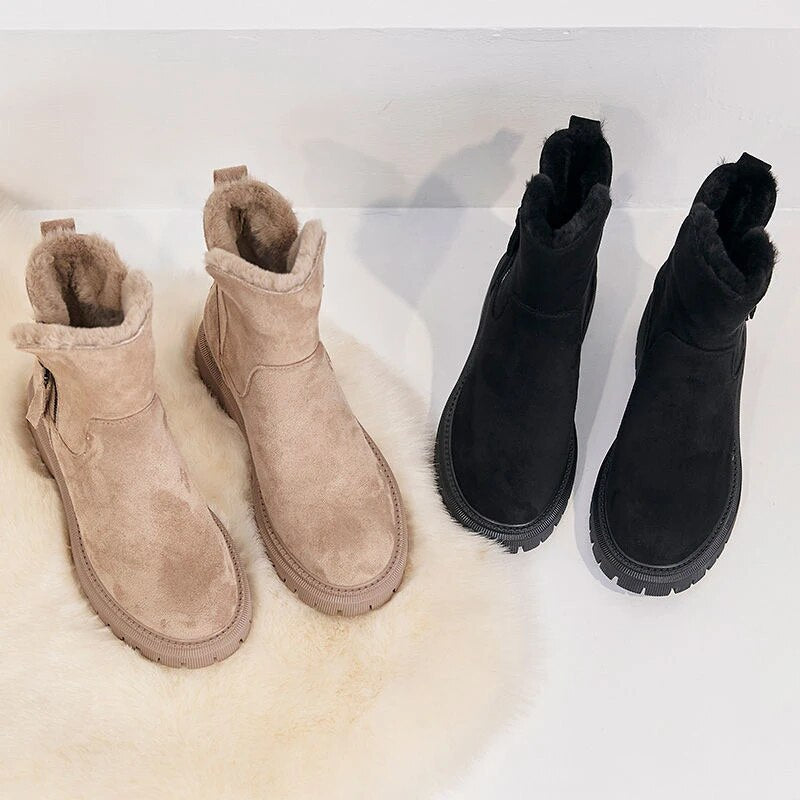 WW | Women's Boots with Zipper and Embellishments