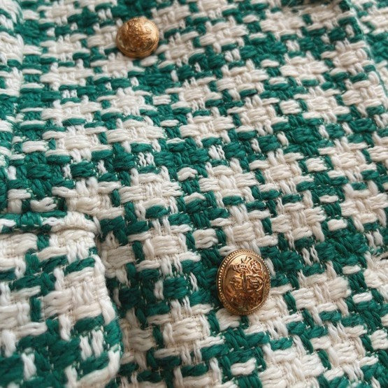WW | Mari & Olivia Karierter Tweed Blazer