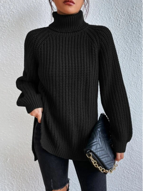 W&W - Cozy Knitted Turtleneck Sweater