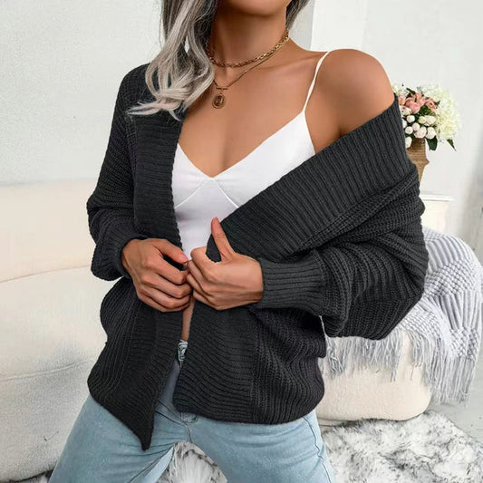 WW | Strickweste mit langen Ärmeln für Frauen