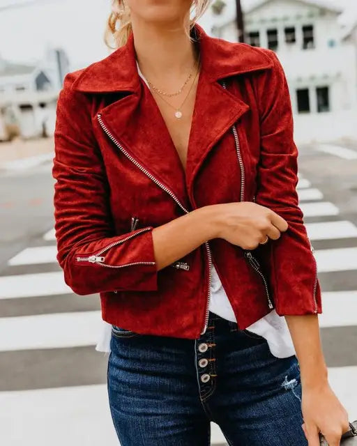 Solid-colored jacket