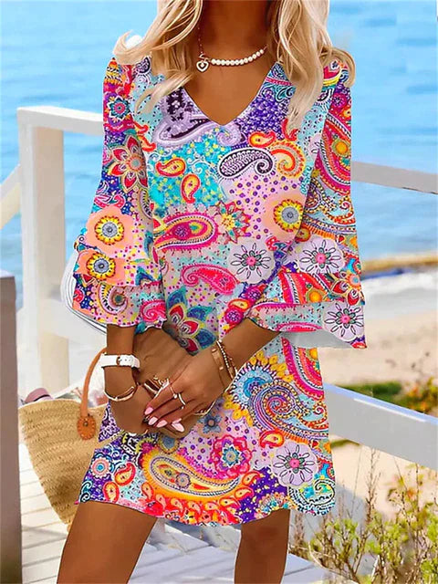 WW | Buntes Print Kleid
