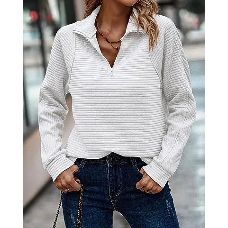WW | Grey Long-Sleeved Monochrome Top