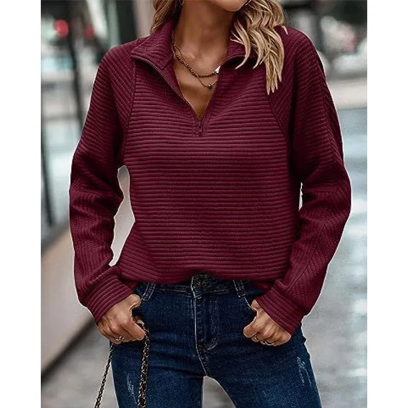 WW | Grey Long-Sleeved Monochrome Top