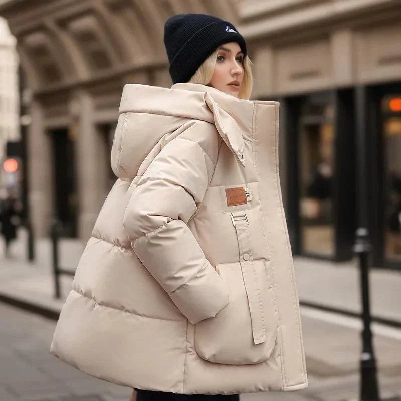 WW | Hooded Puffer Jacket - Ultra-Warm Insulation - Winter Street Style - Practical Design