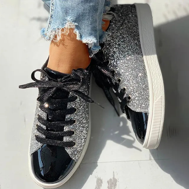 WW | Luxury Casual Women's Shoes with Sequins
