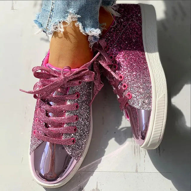 WW | Luxury Casual Women's Shoes with Sequins