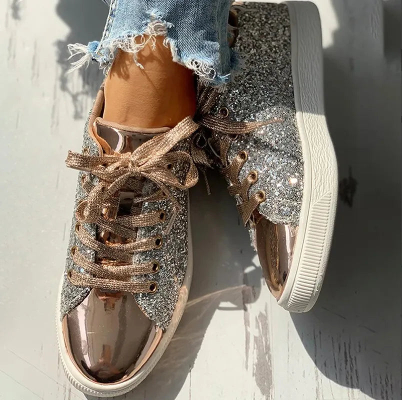 WW | Luxury Casual Women's Shoes with Sequins
