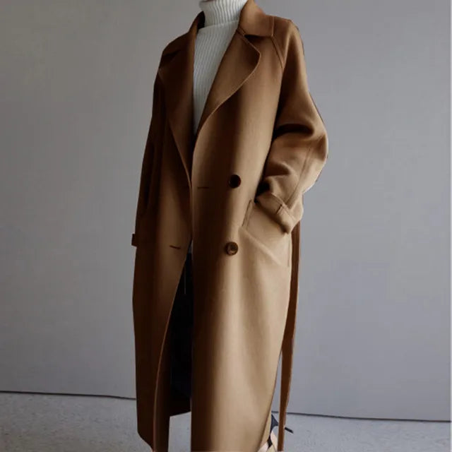 WW | Herbst-/Wintermantel Aus Wolle Für Damen