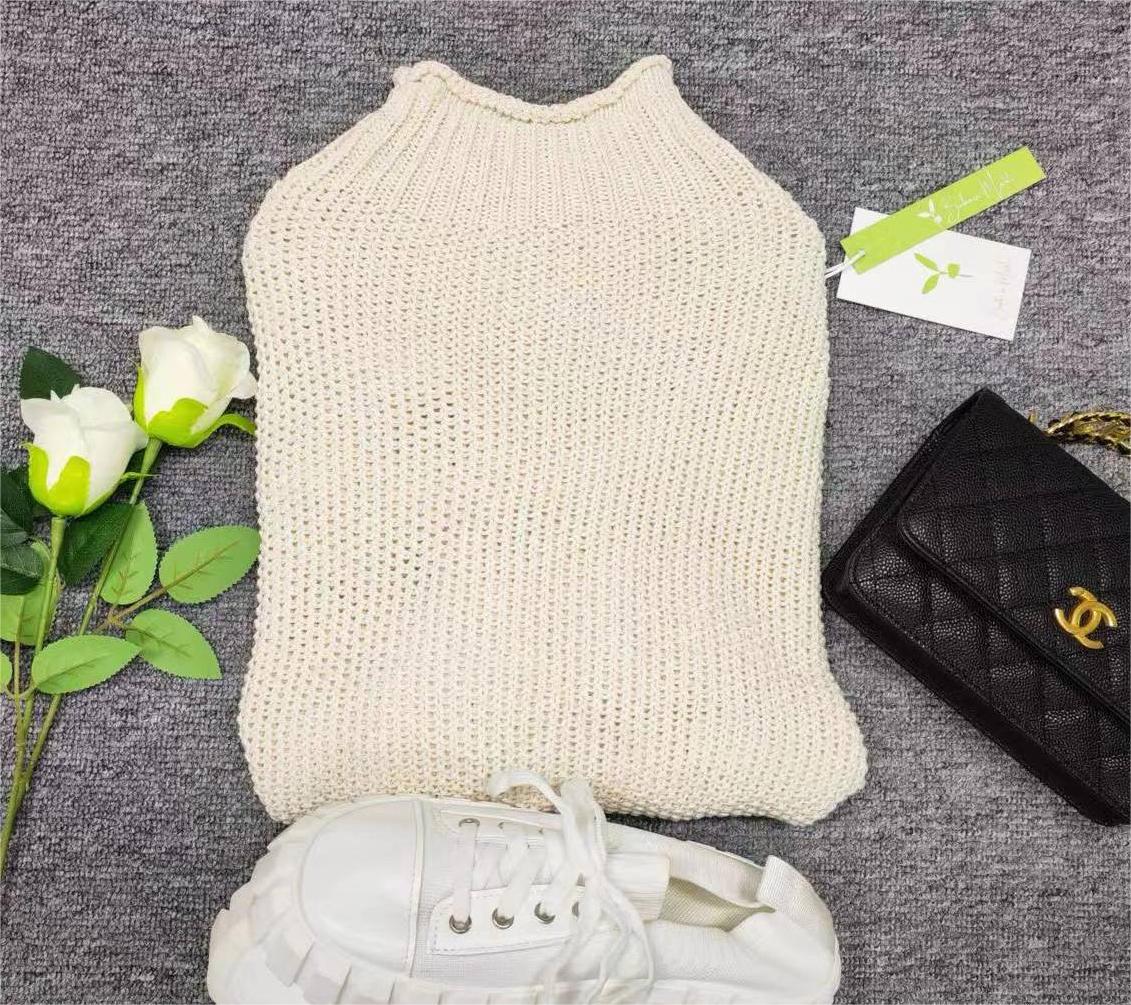 WW | Solid-colored Long-sleeved Sweater