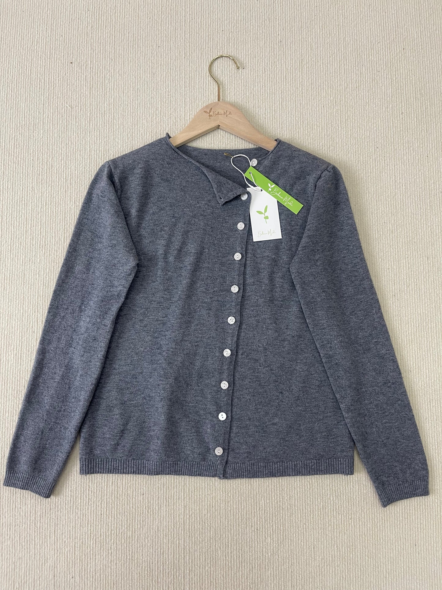 WW | Schlichter Einfarbiger Pullover mit Langen Ärmeln