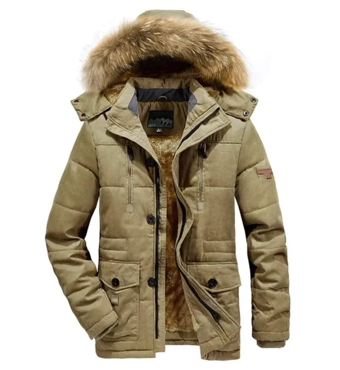 WW | Warm winter jacket with hood