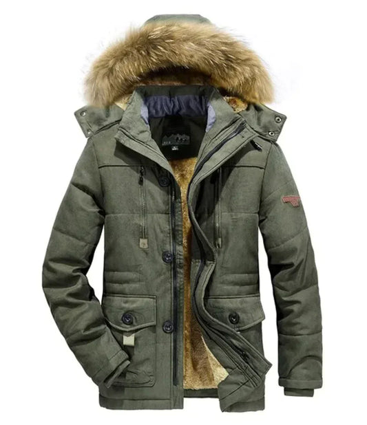 WW | Warm winter jacket with hood
