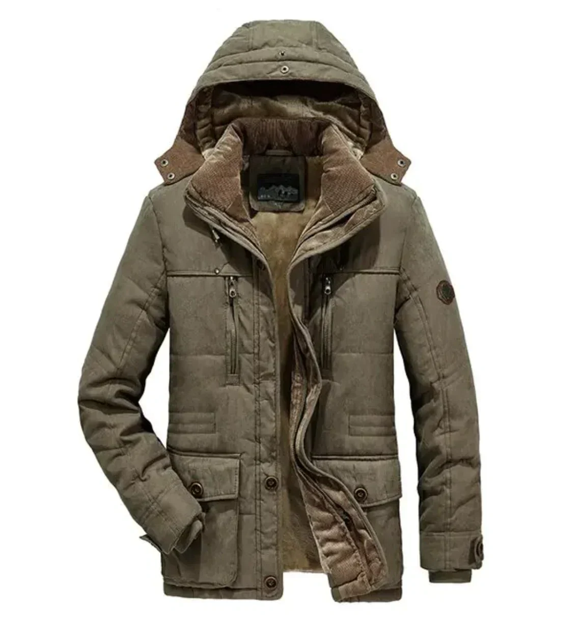 WW | Warm winter jacket with hood