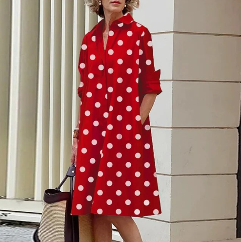 Simple Shirt Dress for Women