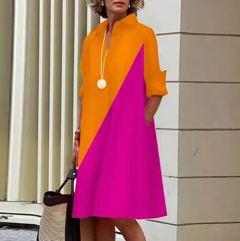Simple Shirt Dress for Women