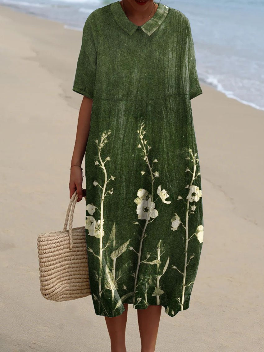 WW | Kleid mit Lebendigem Blumenmuster