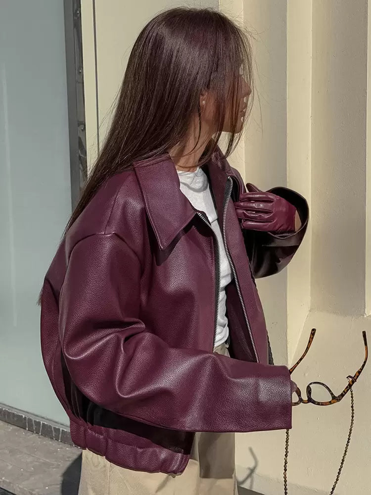 WW | Lederjacke für Damen - modern und schick