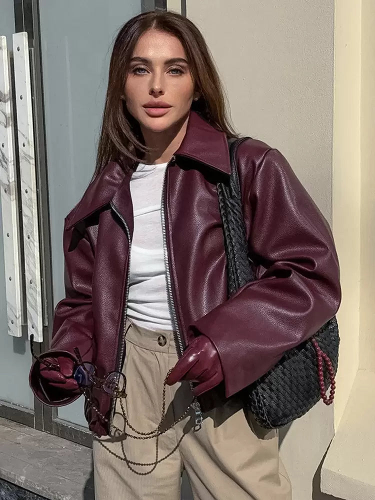 WW | Lederjacke für Damen - modern und schick