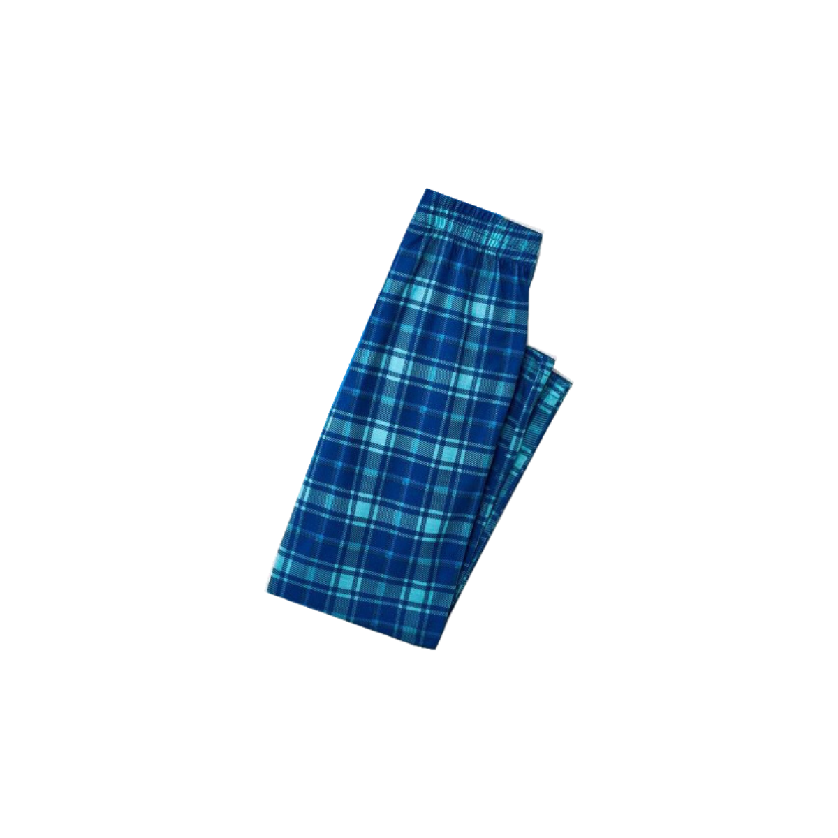 WW | Familie Weihnachten 2025 Erinnerungen Gemeinsam Machen Text Druck Blau Langarmtop Mit Blauem Karomuster Familie Passende Pyjamas