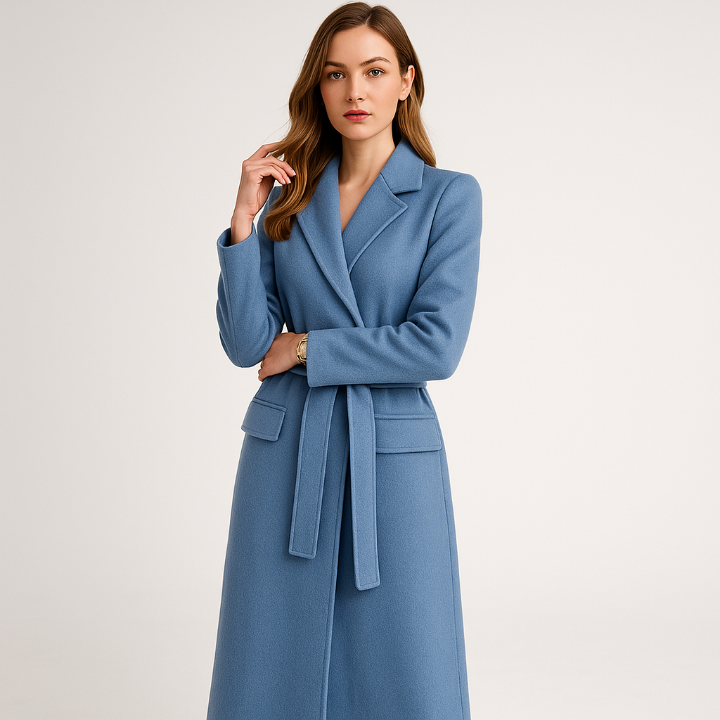 WW | Long Coat Tailored Elegant Cut Urban Style