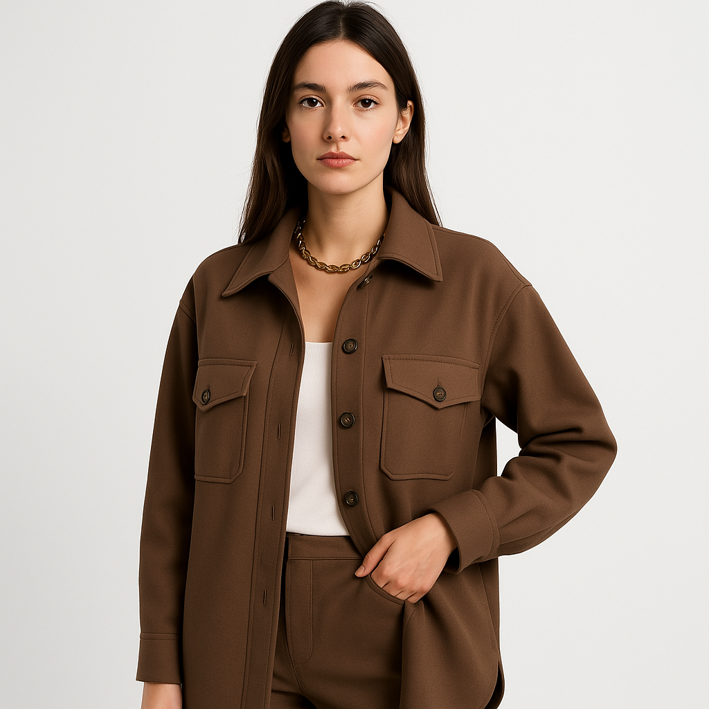WW | Elegante Überhemd Urbaner Stil Vielseitig und Strukturiert