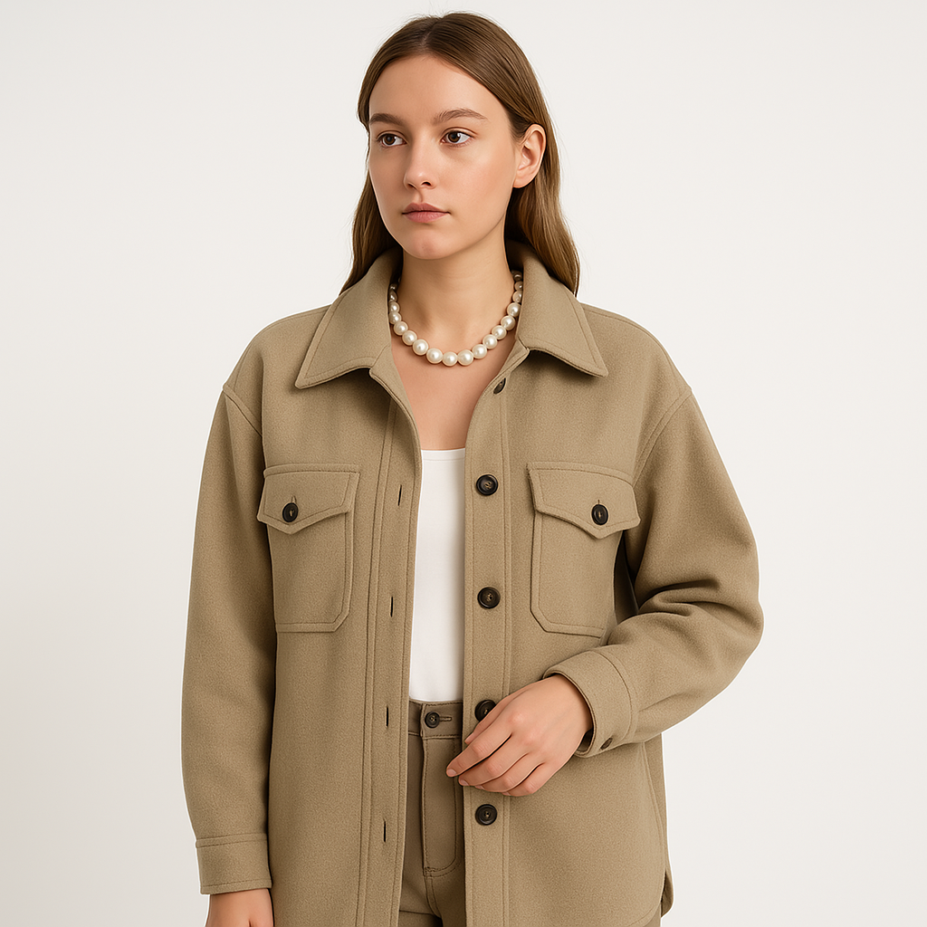 WW | Elegante Überhemd Urbaner Stil Vielseitig und Strukturiert