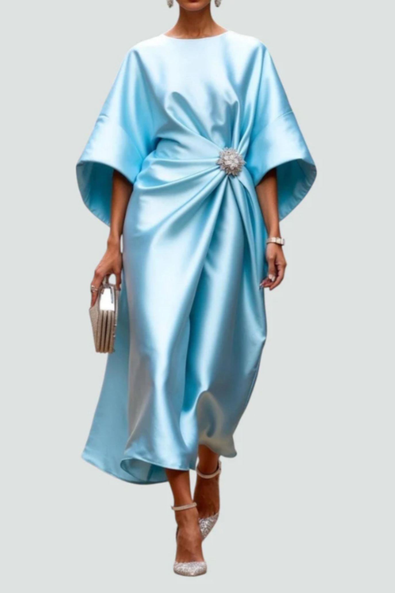 Anne Lange's Evening Dress - Mint