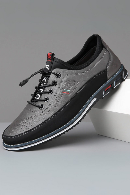 Bertholdt Eleganter Herrenschuh für Alltag & Komfort - Grau