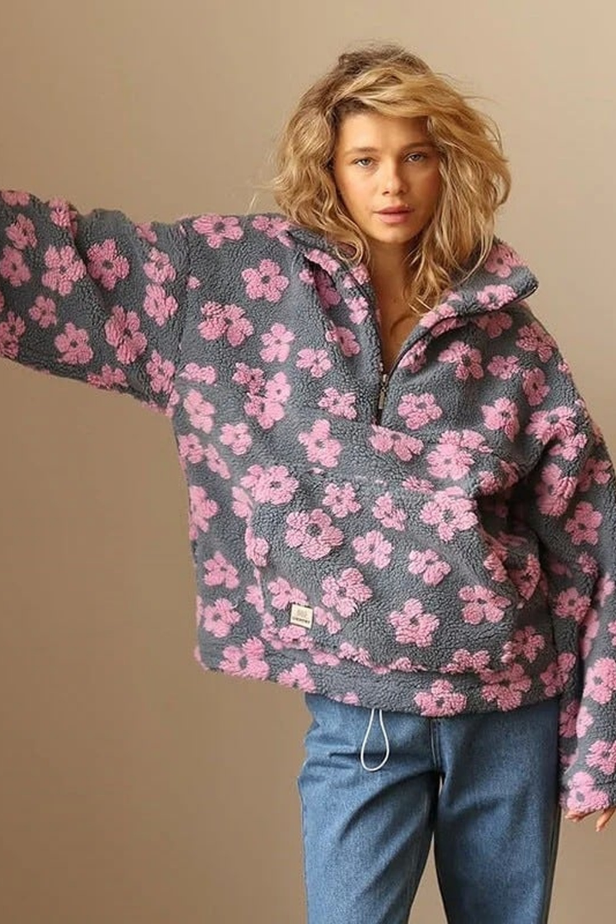 Penny | Floral Knit Sweater